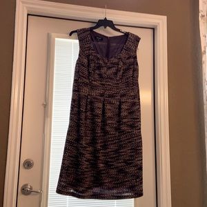Dark purple dress size 14W